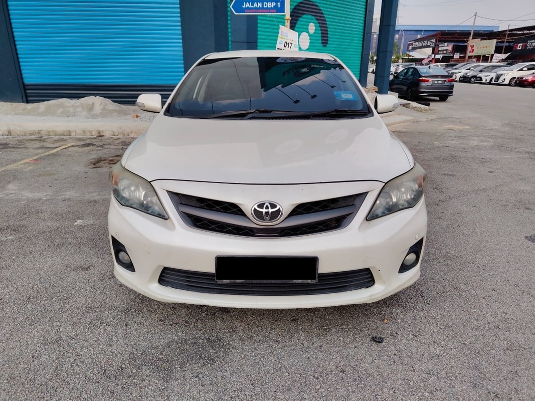 2012 Toyota Corolla Altis 2.0